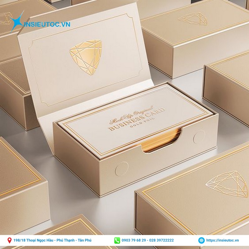 In hộp giấy cứng cao cấp