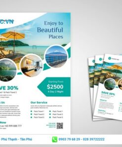mẫu thiết kế tour du lịch