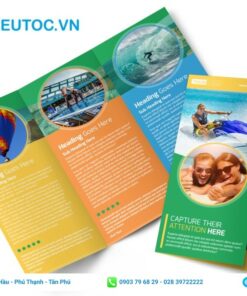 mẫu tờ rơi dành cho công ty du lịch đẹp
