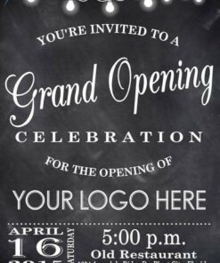 mẫu tờ rơi đen trắng