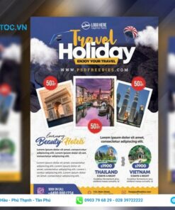 mẫu tờ rơi du lịch
