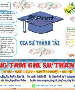 mẫu tờ rơi quảng cáo gia sư