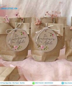 Mẫu túi xi măng tặng quà đẹp