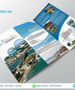 Một mẫu tờ rơi du lịch giảm giá
