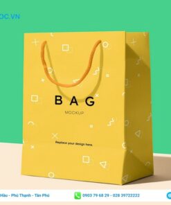 Mẫu túi giấy dọc đẹp