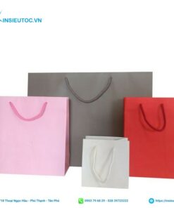Kích thước túi giấy