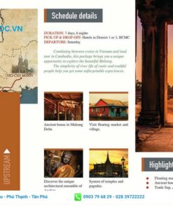 tập gấp du lịch thu hút khách hàng