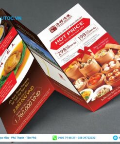 thiết kế brochure gấp 3