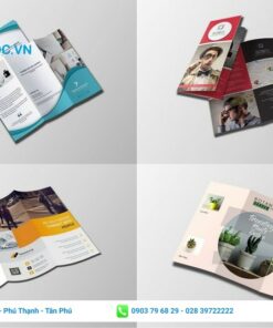 thiết kế tờ gấp 3 chuyên nghiệp