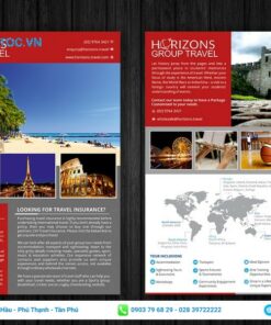 thiết kế tờ rơi du lịch