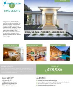 tờ rơi bán nhà có nội thất