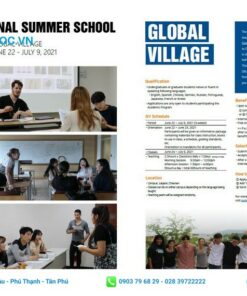 tờ rơi chương trình tuyển sinh du học