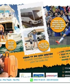 tờ rơi công ty du lịch châu âu