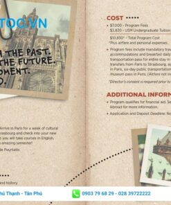 tờ rơi du học pháp