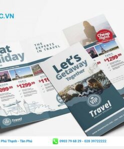 tờ rơi du lịch dịp nghỉ lễ