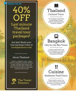 tờ rơi quảng bá địa điểm du lịch