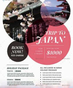 tờ rơi quảng cáo tour du lịch