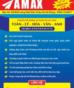 tờ rơi quảng cáo trung tâm gia sư