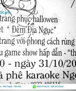 tờ rơi trắng đen quảng cáo mỹ phẩm