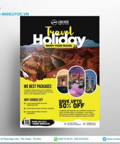 tờ rơi travel holiday