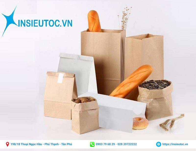 Mẫu túi giấy bánh mì