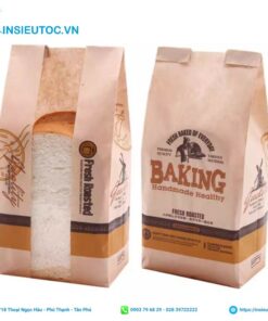 In túi giấy đựng sandwich