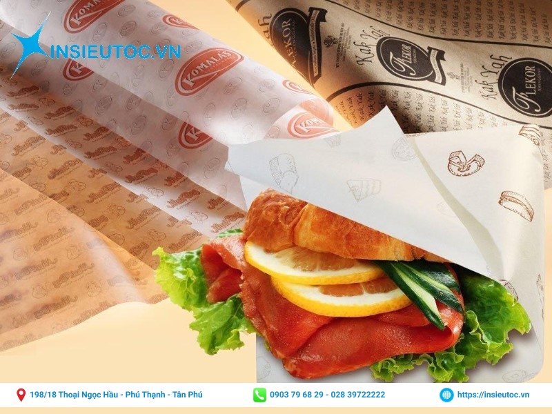 Túi giấy tam giác đựng bánh mì