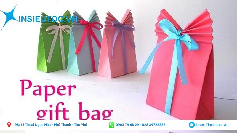 Túi giấy đứng đựng quà