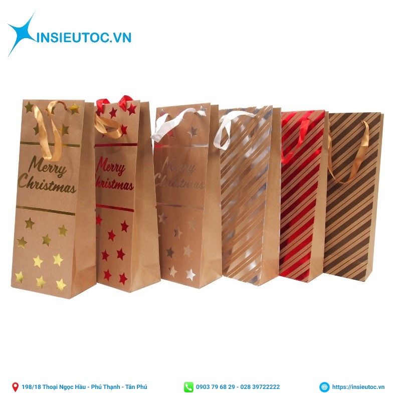túi giấy đựng quà mini