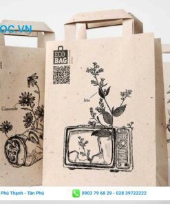 Túi giấy kraft đựng quà nhỏ