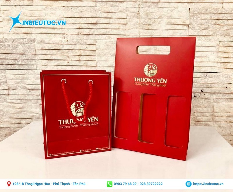 Túi giấy đựng yến