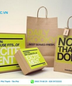 In túi Kraft đa dạng kích thước