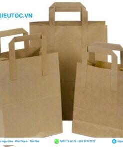 Túi xi măng trơn có quai cầm