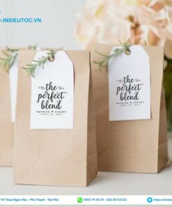 mẫu túi xi măng họa tiết đơn giản