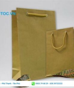 túi giấy xi măng trơn