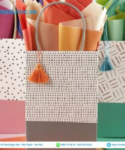 Mẫu túi giấy nhỏ đựng quà