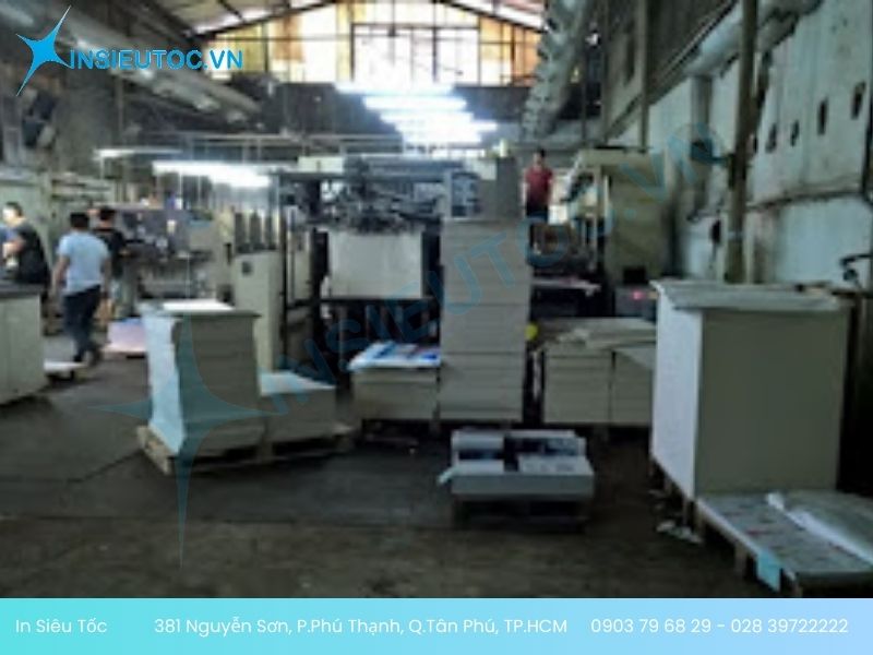 Xưởng in công ty Minh Hoàng Label Xưởng in công ty Minh Hoàng Label