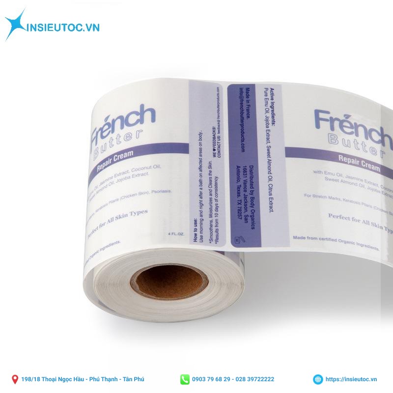 in nhãn mác sản phẩm