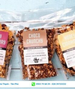 bao bì nhãn dán túi đựng thực phẩm khô