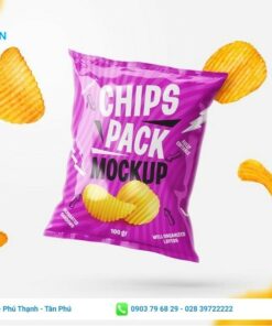 in bao bì cho nhãn hiệu khoai tây