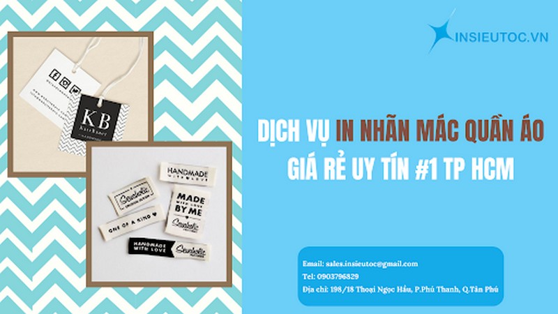 dịch vụ in nhãn quần áo giá rẻ 