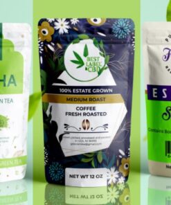 in nhãn bao bì cho sản phẩm cafe matcha