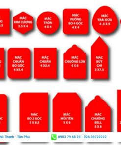 nhãn quần áo có thể in được nhiều hình dạng