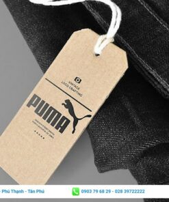 nhãn giấy treo quần áo