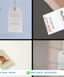 nhãn treo cho shop thời trang