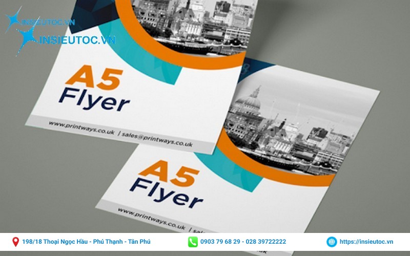 tờ rơi quảng cáo a5
