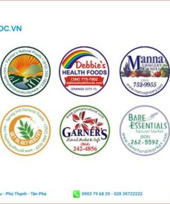 logo công ty được in chất liệu bền