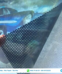cách dán decal lưới trên kính