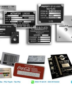 giá thành in tem nhãn bạc phụ thuộc vào công nghệ và loại mực in