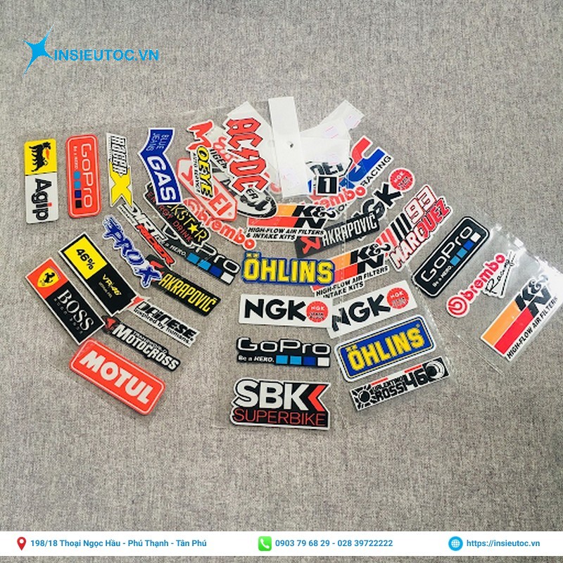 in logo dán xe máy